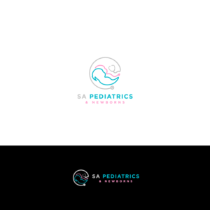 SA Pediatrics and Newborns | Logo Design by Lykos