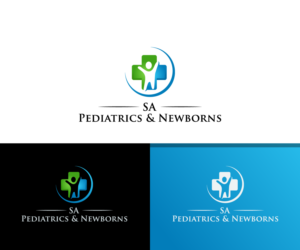 SA Pediatrics and Newborns | Logo Design by anico