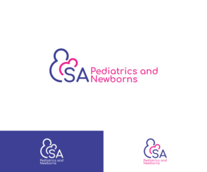 SA Pediatrics and Newborns | Logo Design by MKR