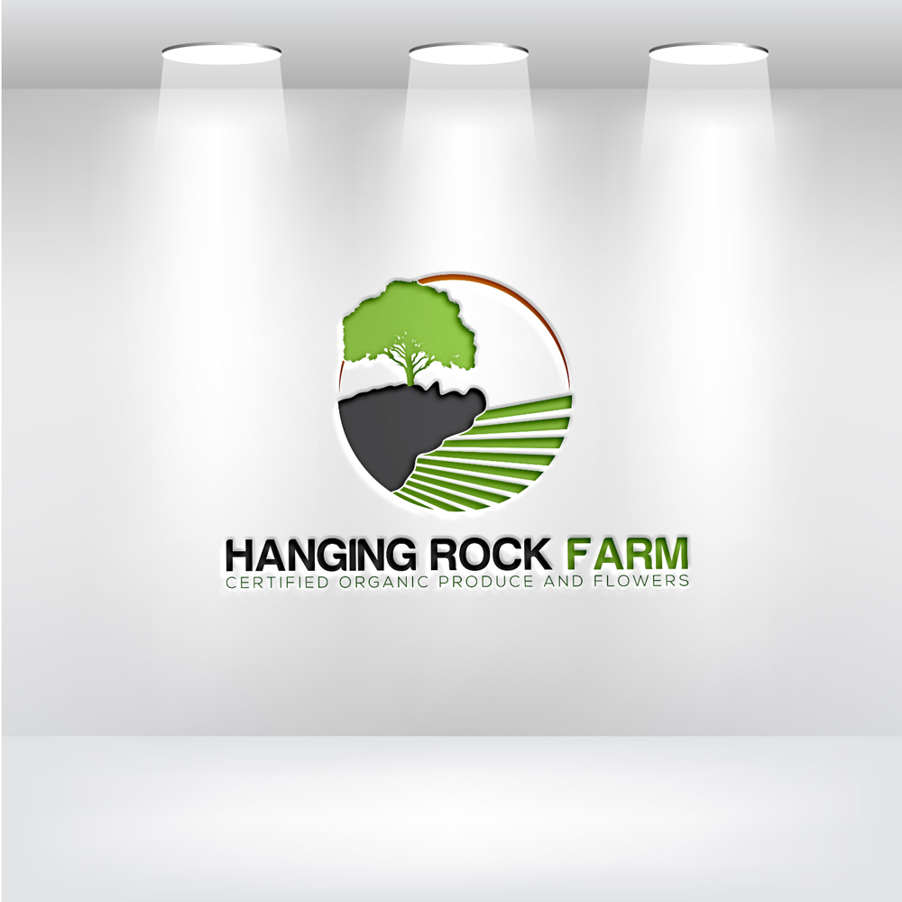 Logo Design by rainbow logos for Hanging Rock Farm | Design #27010982