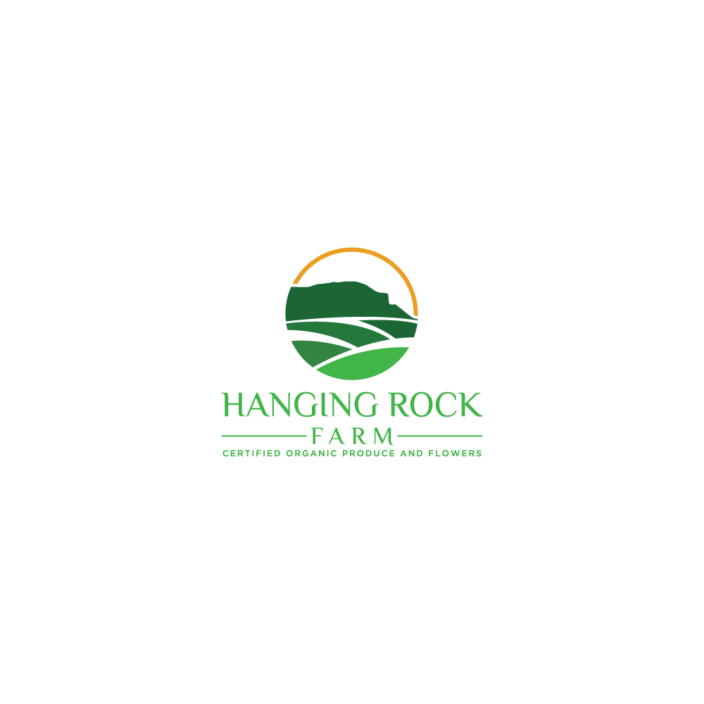 Logo Design by NOMLAS for Hanging Rock Farm | Design #27031629
