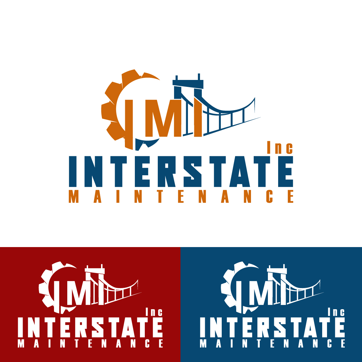 Logo Design by fly  design for Interstate Maintenance Inc. | Design #27016248