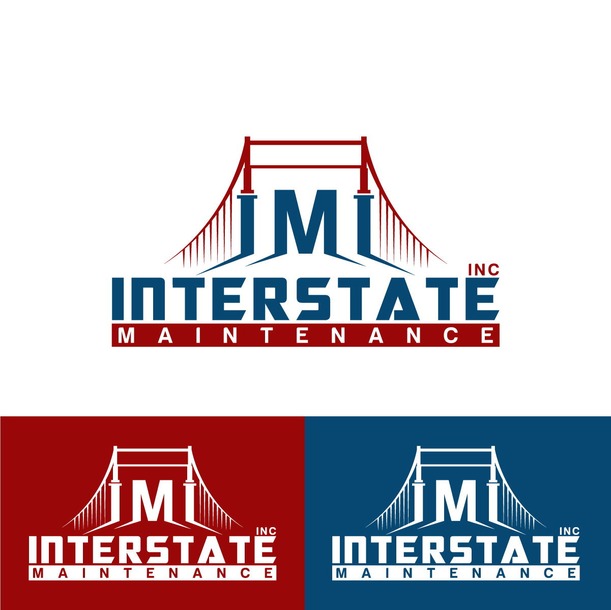 Logo Design by fly  design for Interstate Maintenance Inc. | Design #27016250