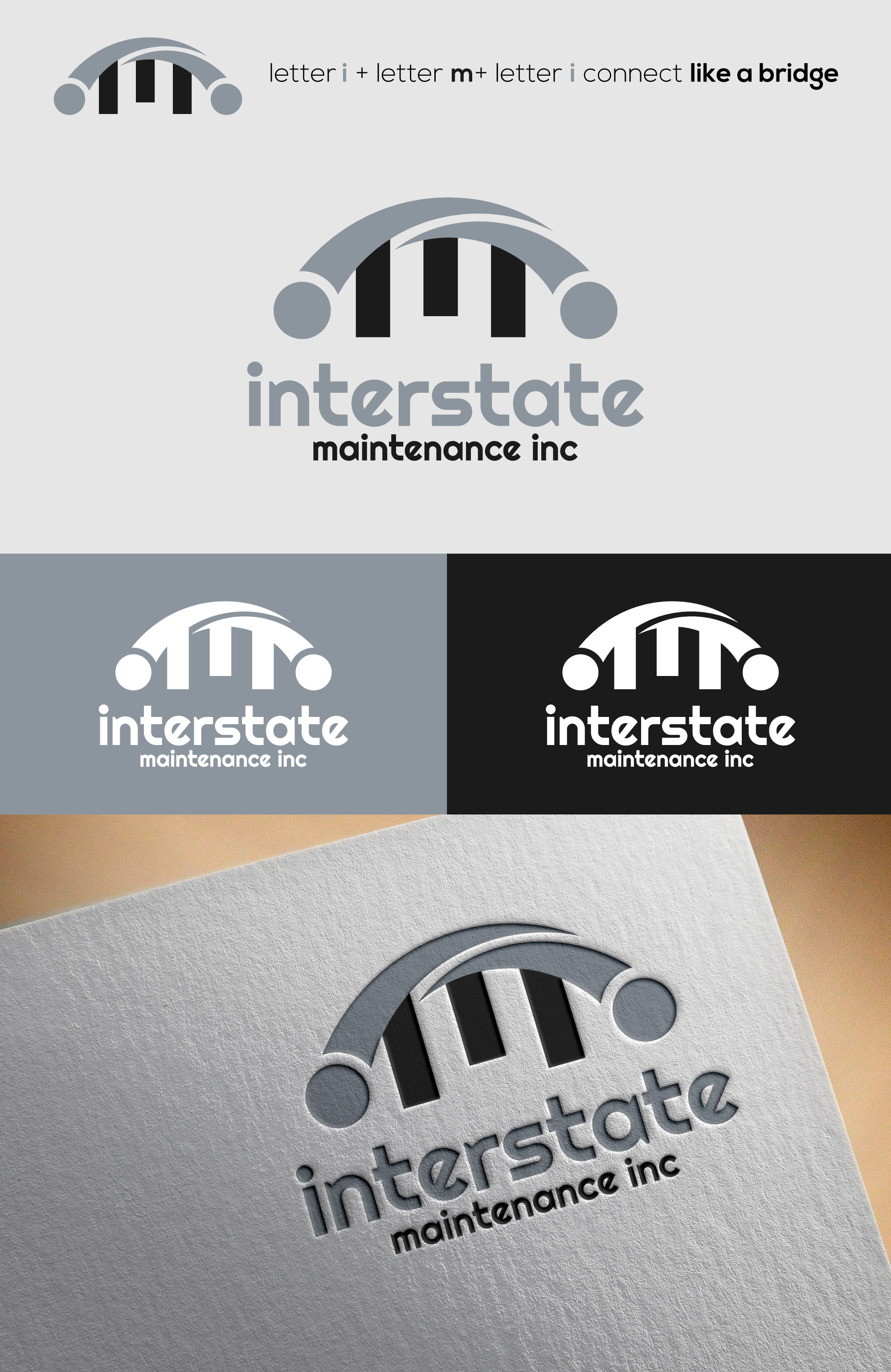 Logo Design by Rupok MT for Interstate Maintenance Inc. | Design #27011880