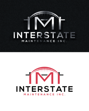 ""IMI" as the focus with interstate maintenance Inc. Spelled out | Logo Design by Dot Design 3