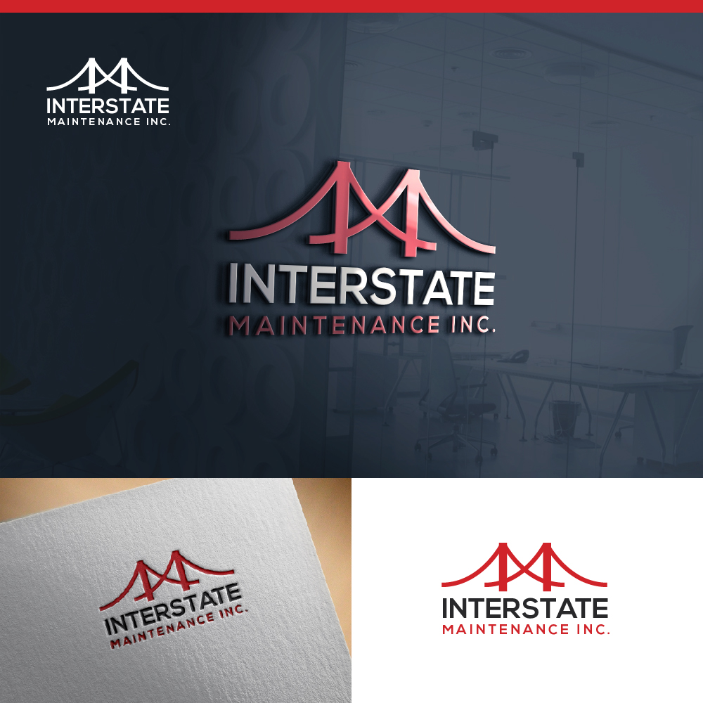 Logo Design by AlphabetZero.co.uk for Interstate Maintenance Inc. | Design #27025823