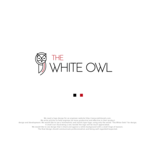 The White Owls | Logo Design by AbhishekkM'24