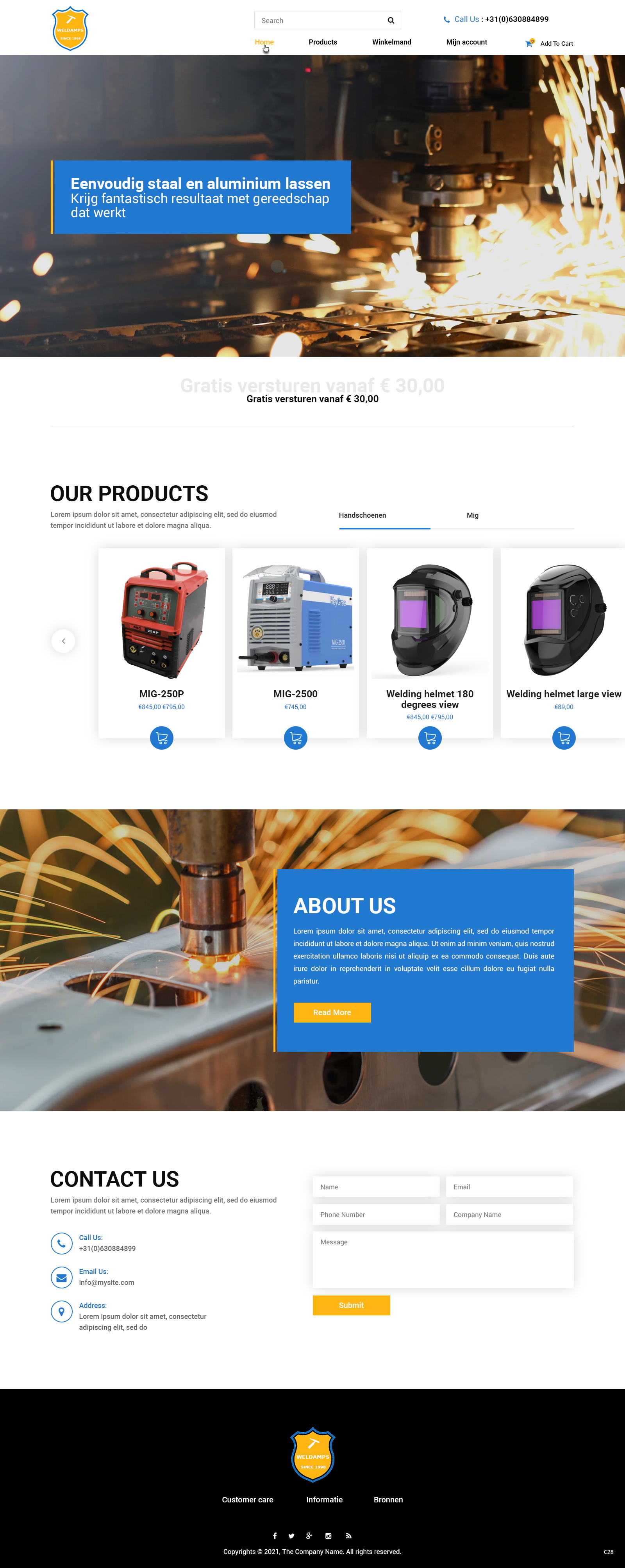 Web-Design von pb für Technisch Adviesburo Soest | Design #27017201