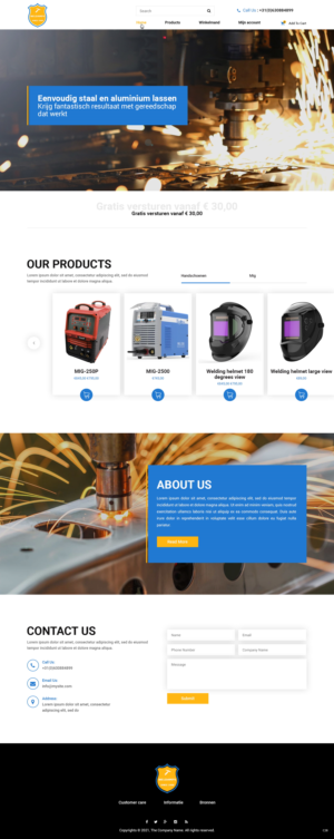 Web Design by pb for Technisch Adviesburo Soest | Design: #27017201