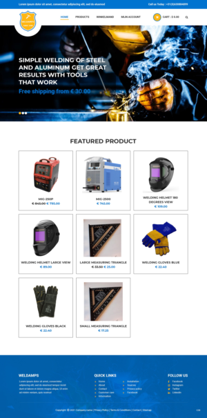 Web Design by pb for Technisch Adviesburo Soest | Design: #27017205
