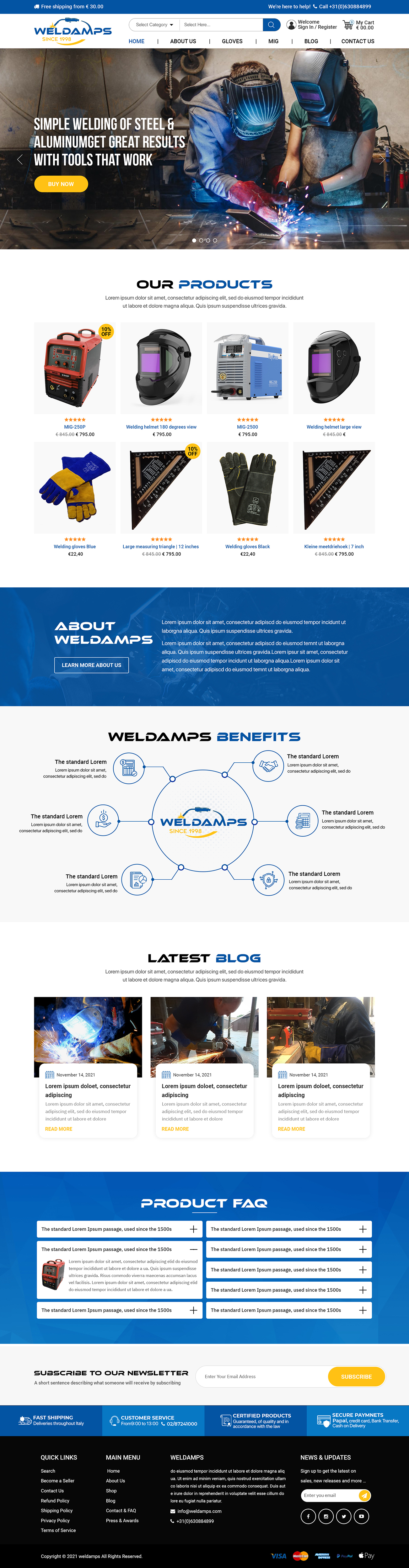 Web Design by Titan Eagle for Technisch Adviesburo Soest | Design #27035435