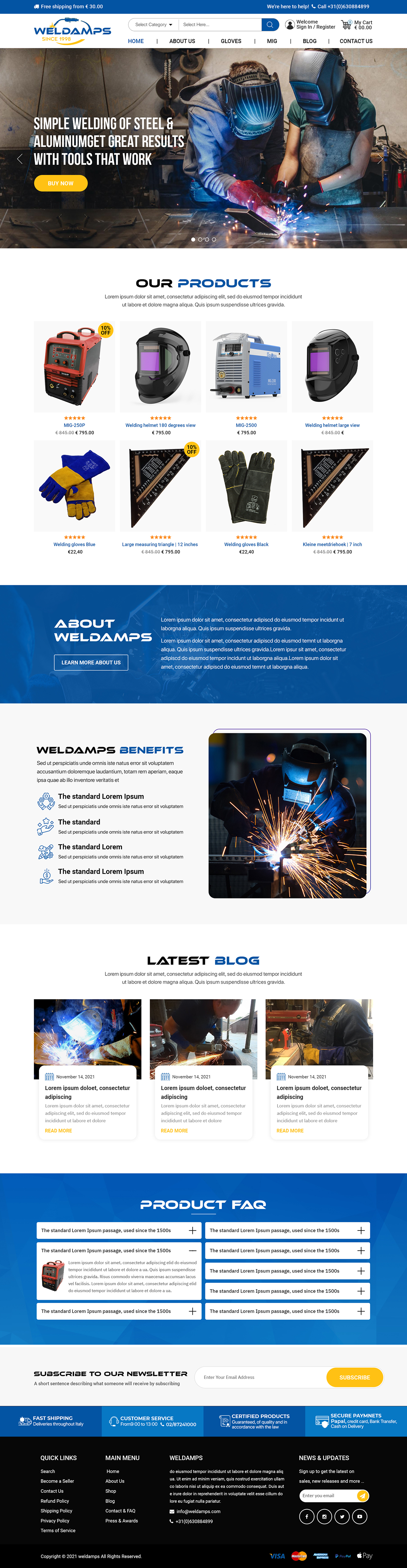 Web-Design von Titan Eagle für Technisch Adviesburo Soest | Design #27035559