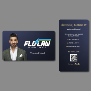 Business Card Design by Sarbari Acharya for Florencio J Moreno IV | Design: #27016853
