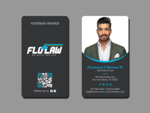 Business Card Design by RENEXIT for Florencio J Moreno IV | Design: #27019977