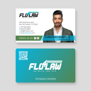 Business Card Design by RENEXIT for Florencio J Moreno IV | Design: #27020000
