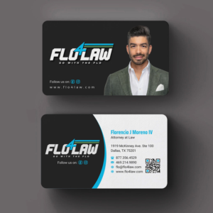 Business Card Design by INDIAN_Ashok for Florencio J Moreno IV | Design: #27024351