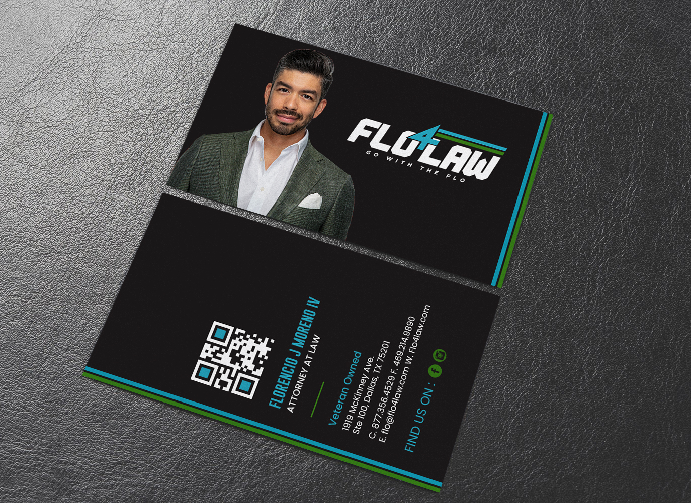 Diseño de Tarjeta de Presentación por chandrayaan.creative para Florencio J Moreno IV | Diseño #27015029