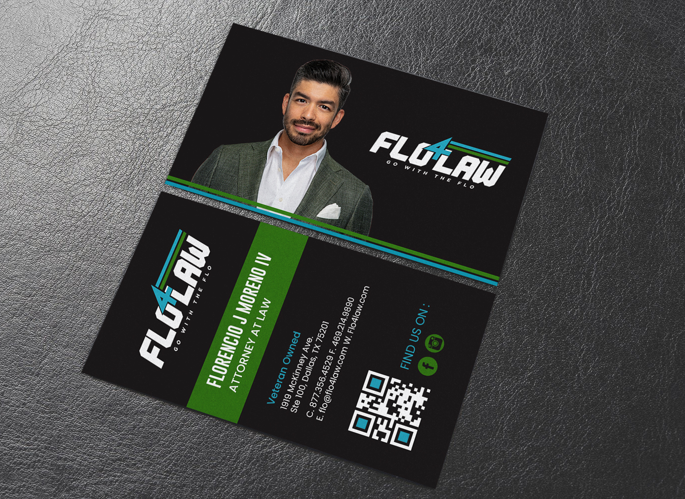 Diseño de Tarjeta de Presentación por chandrayaan.creative para Florencio J Moreno IV | Diseño #27015034