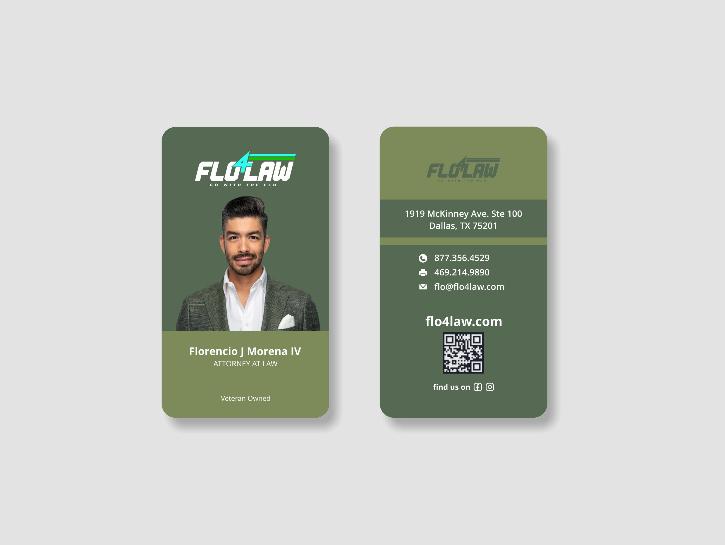 Design de Carte de Visite par Mahdiduri pour Florencio J Moreno IV | Design #27030529