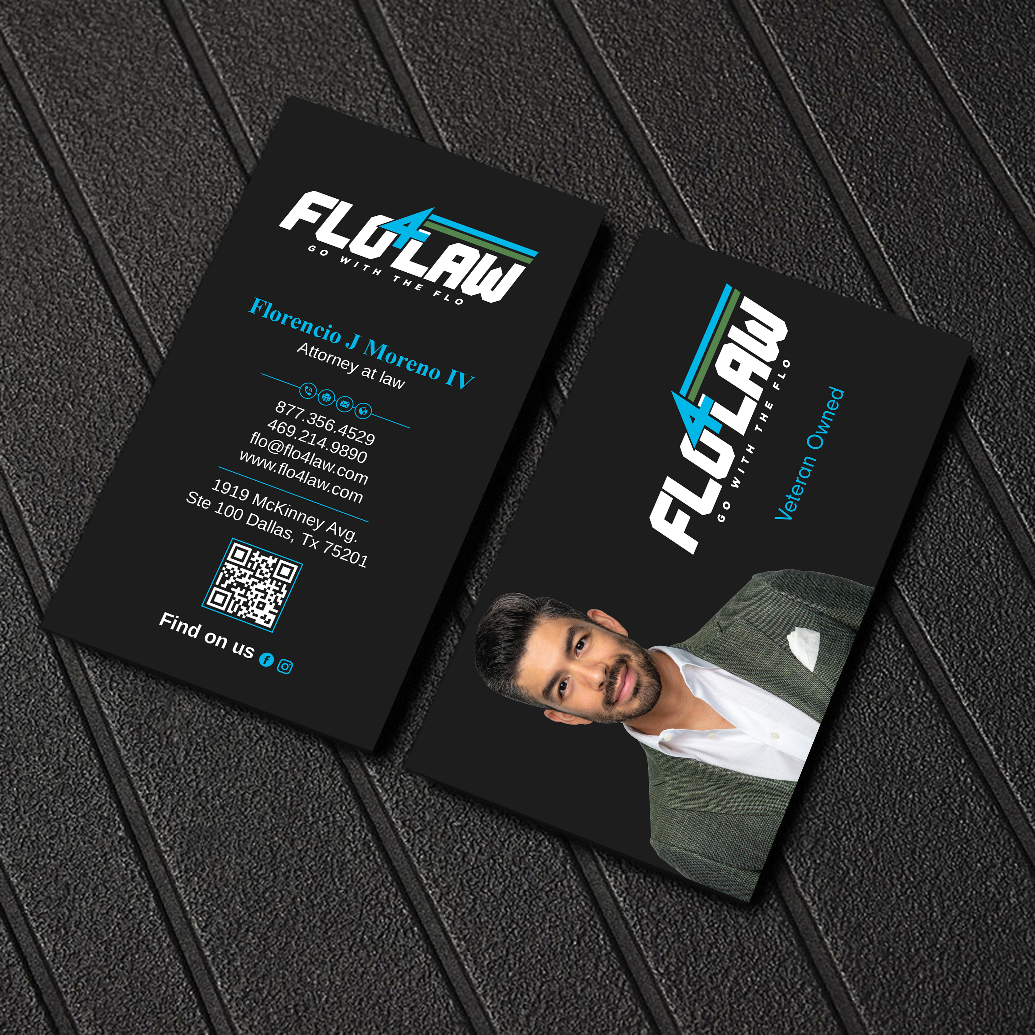 Business Card Design by Uttom 2 for Florencio J Moreno IV | Design #27017259