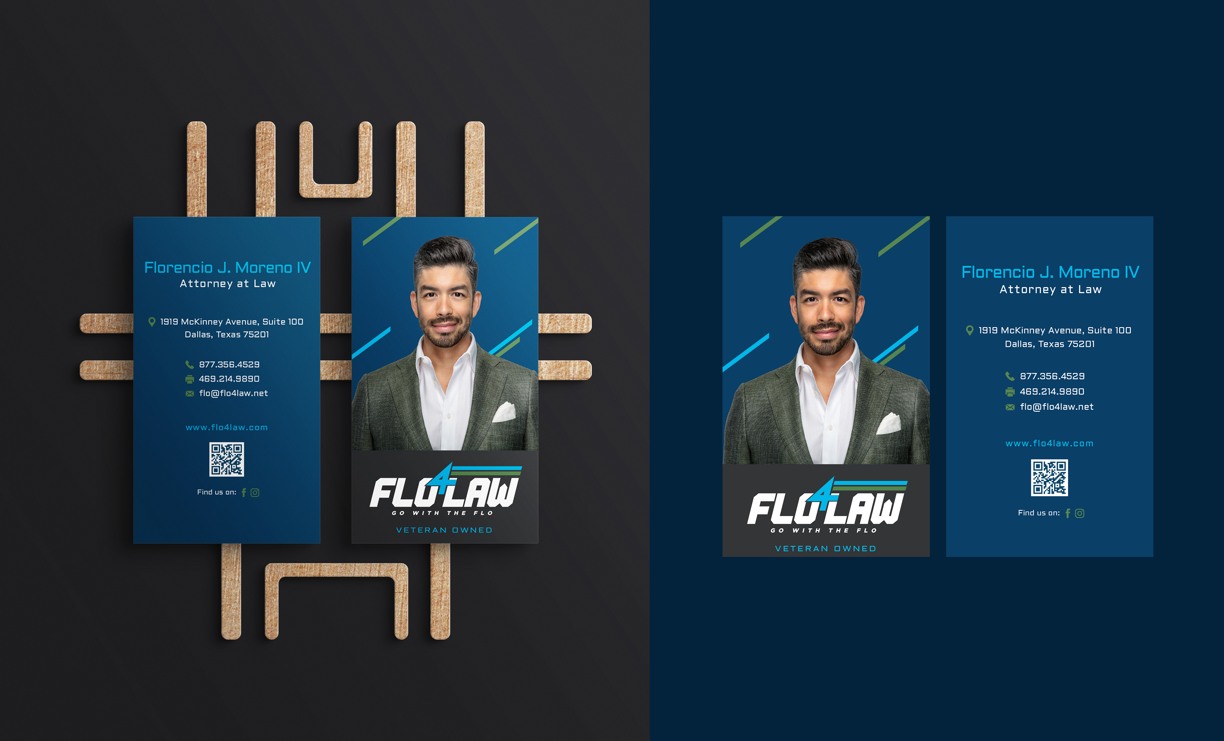 Business Card Design by lnb... for Florencio J Moreno IV | Design #27026085