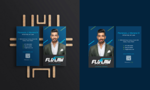 Flo4Law Business Card | Business Card Design by lnb...
