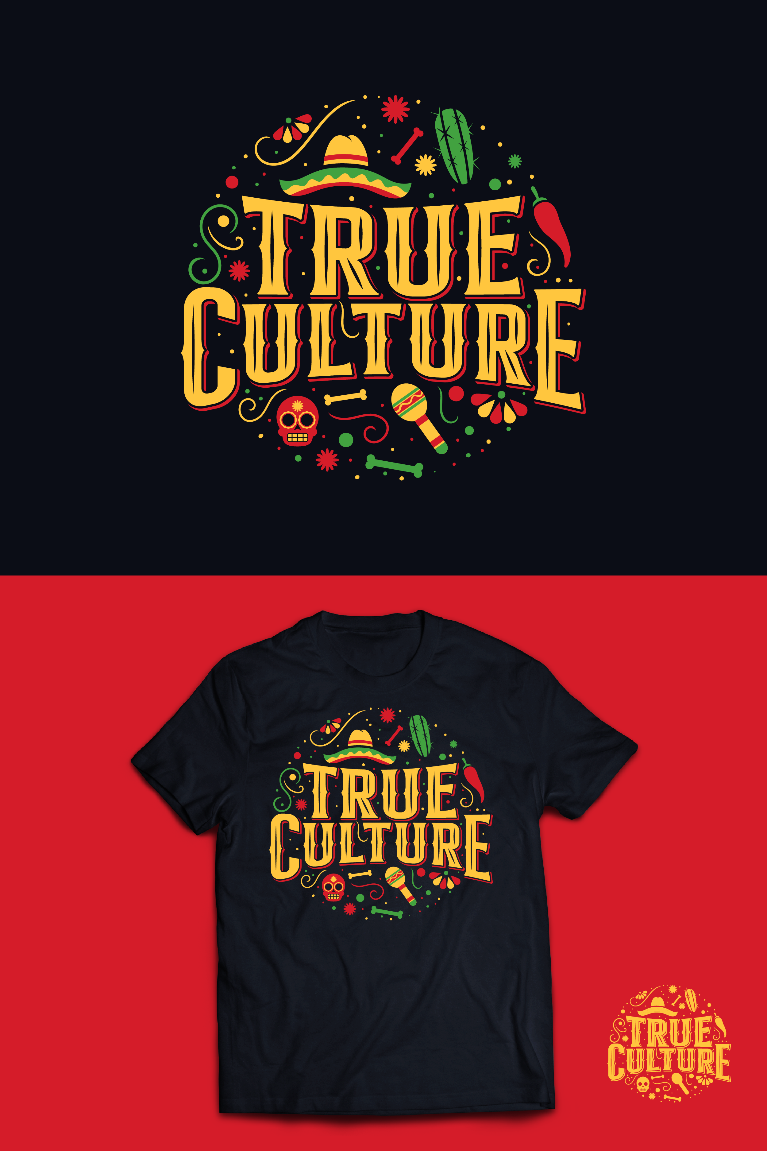 T-shirt Design by mithunpopey for True Cultura | Design #27020033
