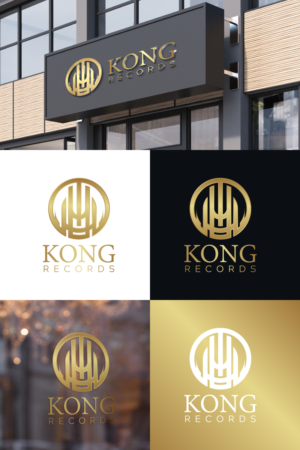 Kong Records | Diseño de Logo por Sergio Coelho