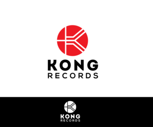 Kong Records | Diseño de Logo por renderman