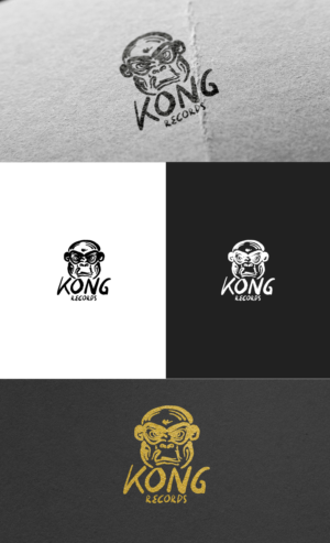 Kong Records | Diseño de Logo por GLDesigns