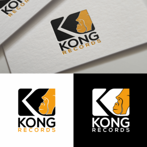 Kong Records | Diseño de Logo por Veronica 10