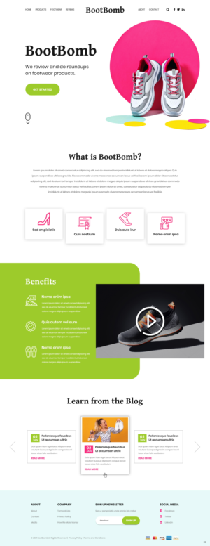 Web Design by pb for this project | Design: #27017170