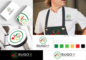 Sugo it.  Restaurant Pizzeria Gelateria | Design de Logo par ~idiaz~