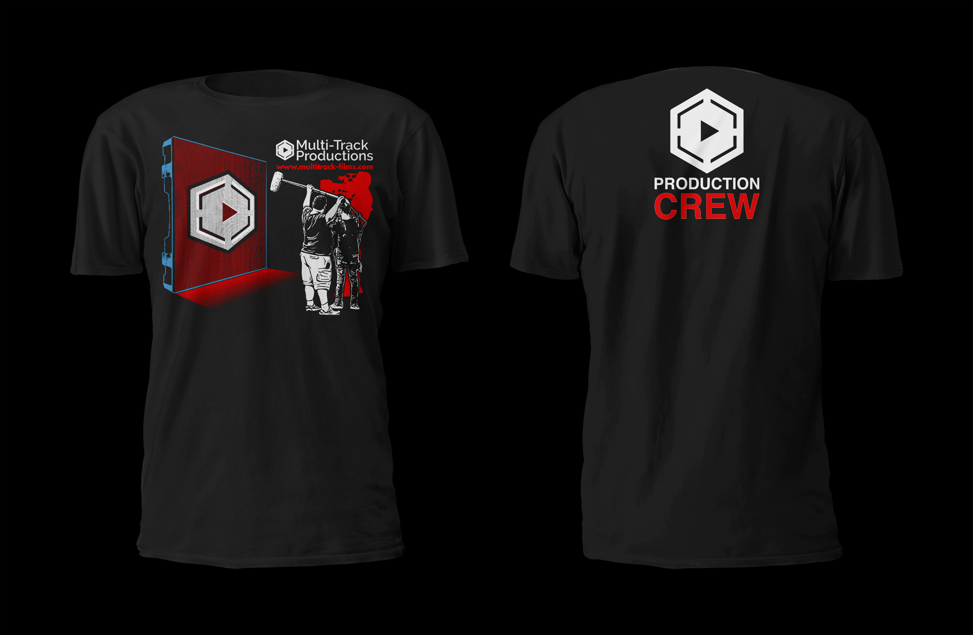 T-shirt Design by D'Mono for Muli-Track Productions | Design #27015647