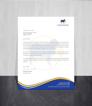 Letterhead Design by Creations Box 2015
