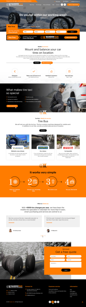 Bandentaxi | Web Design by Ved Web Services