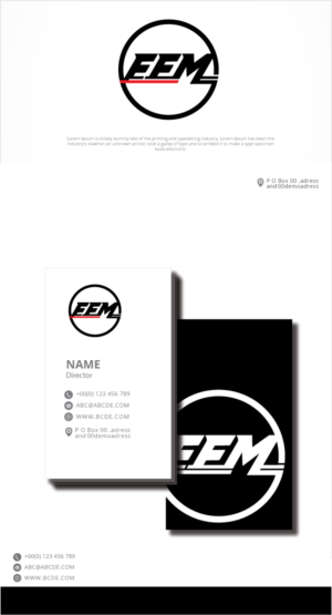 Logo-Design von graphicevolution für EEM Fashion GmbH | Design: #27016059