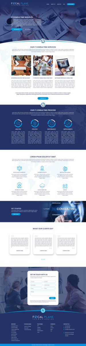 Web Design by Sandaruwan for this project | Design #27020539