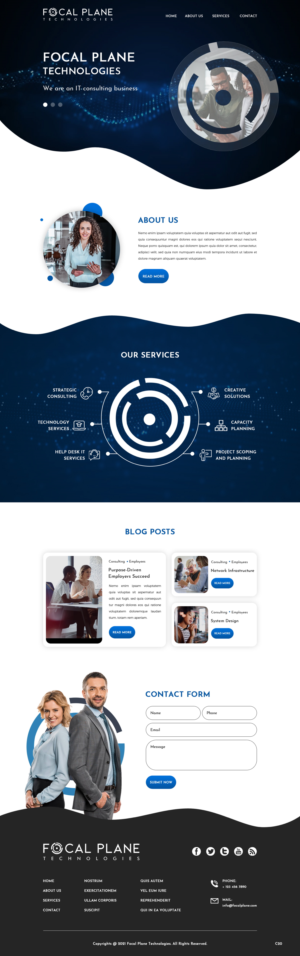 Web Design by pb for this project | Design: #27022153