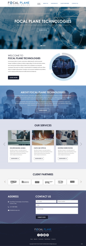 Web Design by pb for this project | Design: #27022155