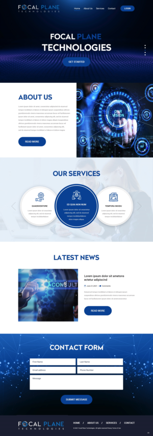 Web Design by pb for this project | Design #27022157