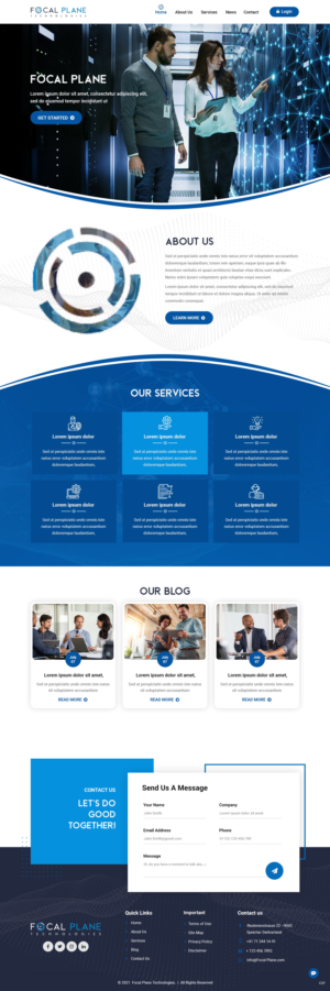 Web Design by pb for this project | Design: #27022158