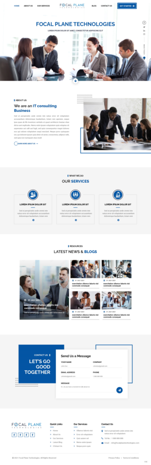 Web Design by pb for this project | Design: #27022161
