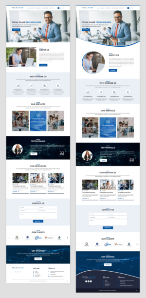 Web Design by pb for this project | Design: #27022169