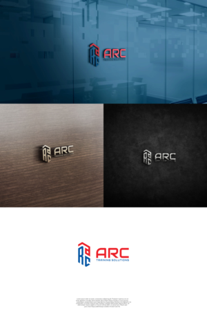 ARC Training Solutions...  "ARC" stands for ASSES, REACT, CONTROL...this wording could be incorporated into the logo | Logo Design by untung bertubi-tubi