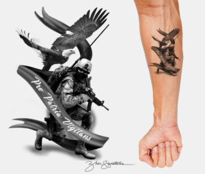 Tattoo Design by Zhor Signatures for this project | Design #27022077