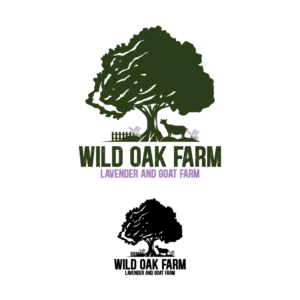 Wild Oak Farm, lavender and goat farm | Logo-Design von Graphic Bricks