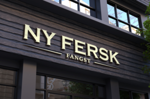"Ny fersk fangst" | Logo Design by MagicMan 3