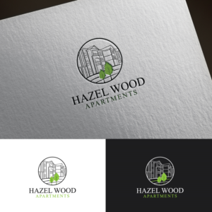 Hazel Wood Apartments  | Logo Design by sankar999
