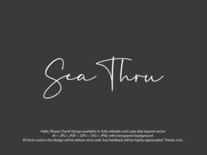 SeaThru | Logo Design by MagicMan 3